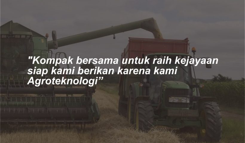 Kata-kata Mutiara Agroteknologi