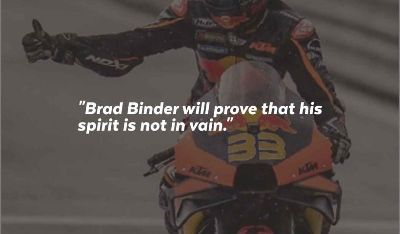 Quotes for Brad Binder