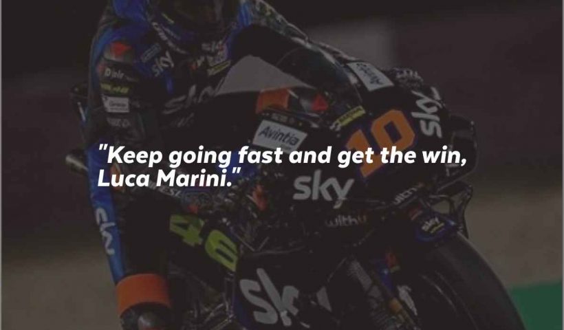 Quotes for Luca Marini