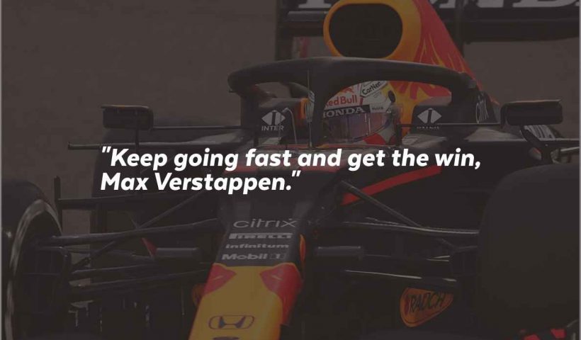 Quotes for Max Verstappen