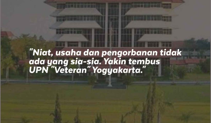 Kata-kata Mahasiswa UPN "Veteran" Yogyakarta