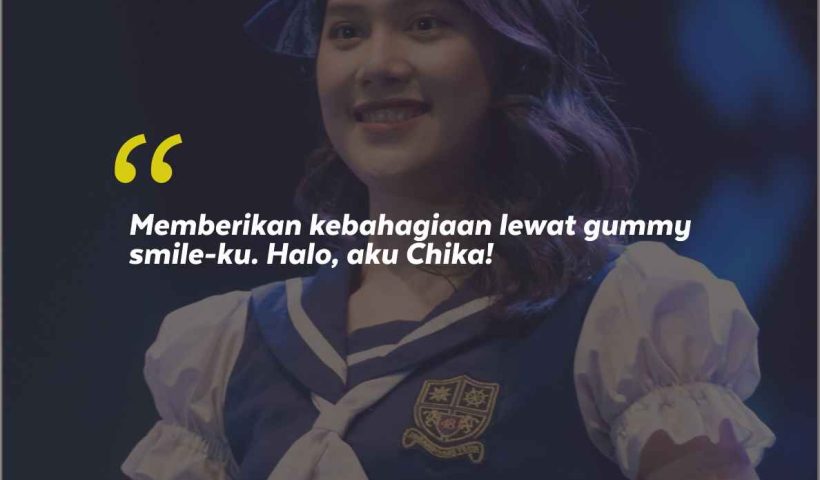 Jikoshoukai Chika dan 10 Kata-Kata Semangat Chika JKT48 dari Fans