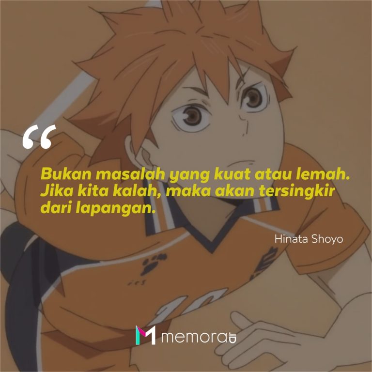 20 Kata-Kata Mutiara Hinata Shoyo, Selalu Pantang Menyerah ...