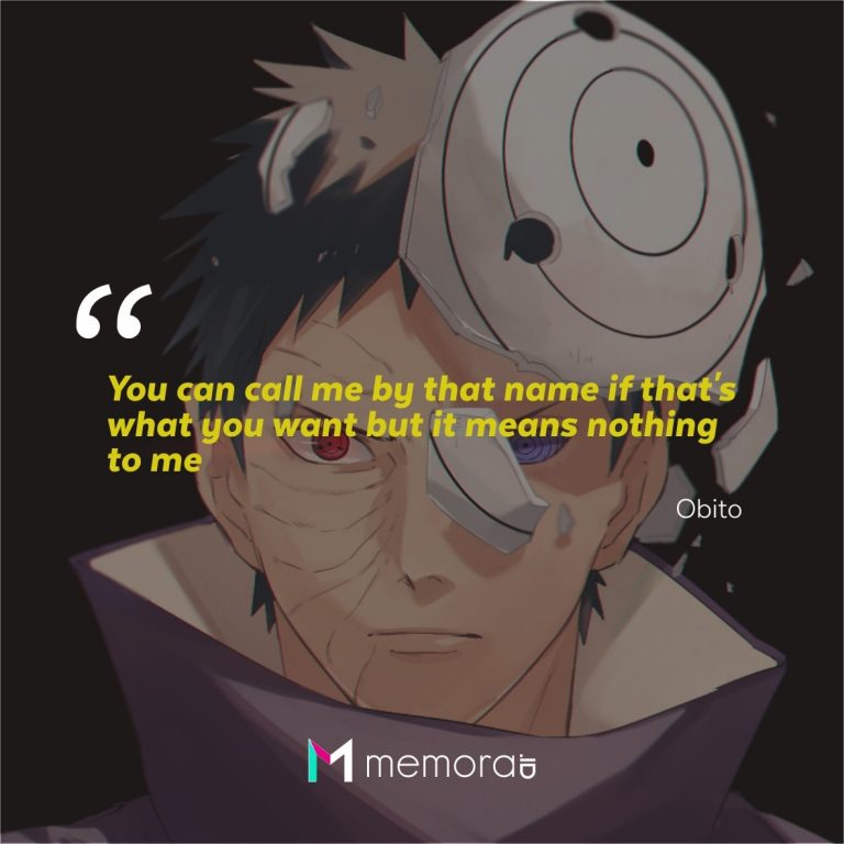 30 Quotes by Obito Uchiha on the Naruto, Nothing More Than Trash - Memora