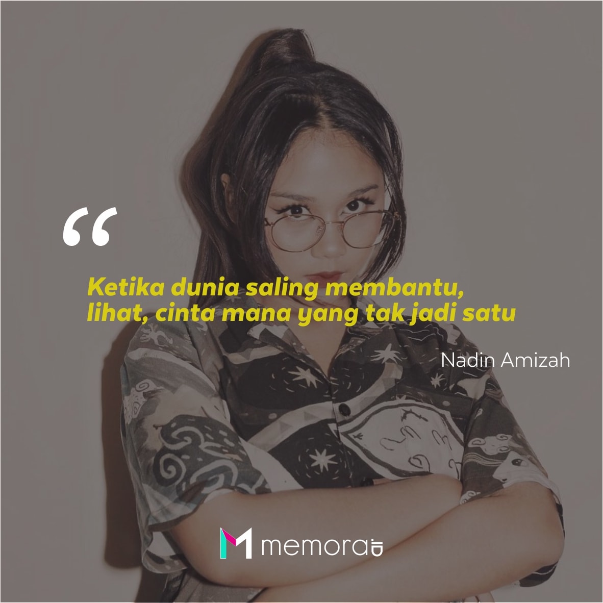 26 KataKata Mutiara Nadin Amizah dari Lirik Lagu 26 KataKata Mutiara Nadin Amizah dari Lirik Lagu