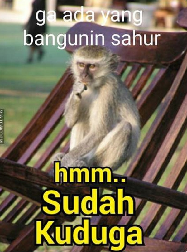 Meme Jomblo saat Sahur Puasa Ramadhan