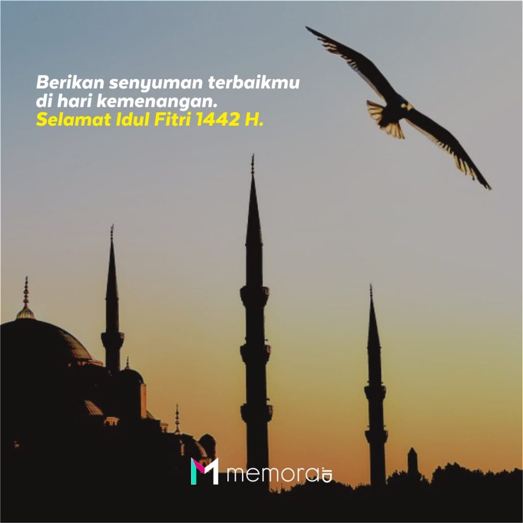 Poster Selamat Idul Fitri 1442 H
