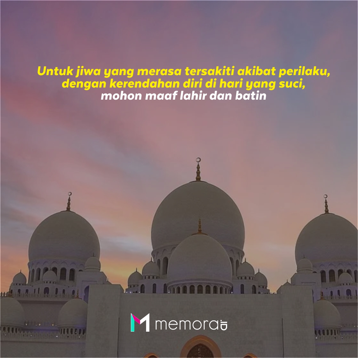 100 Kata Ucapan Selamat Idul Fitri 1442 H, Lebaran 2021 - Memora.ID