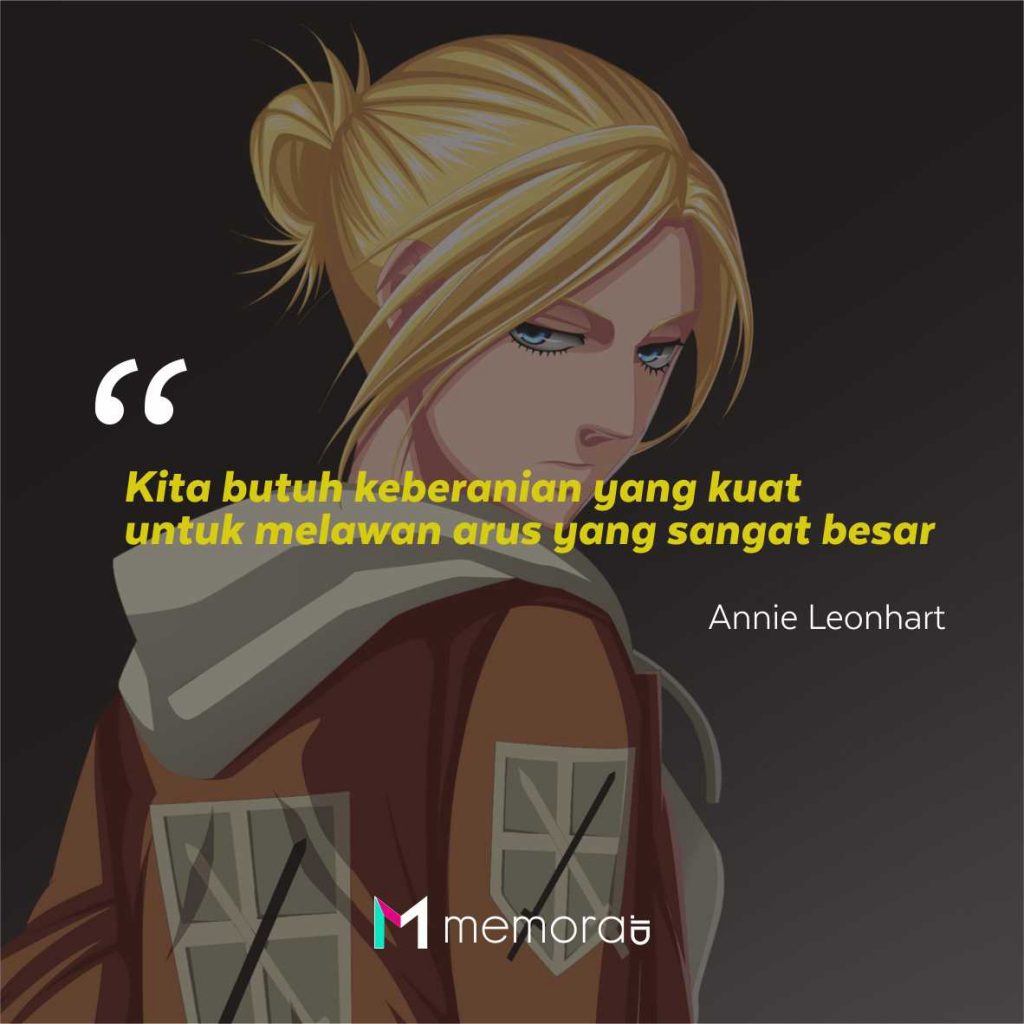 Kata-Kata Mutiara Annie Leonhart