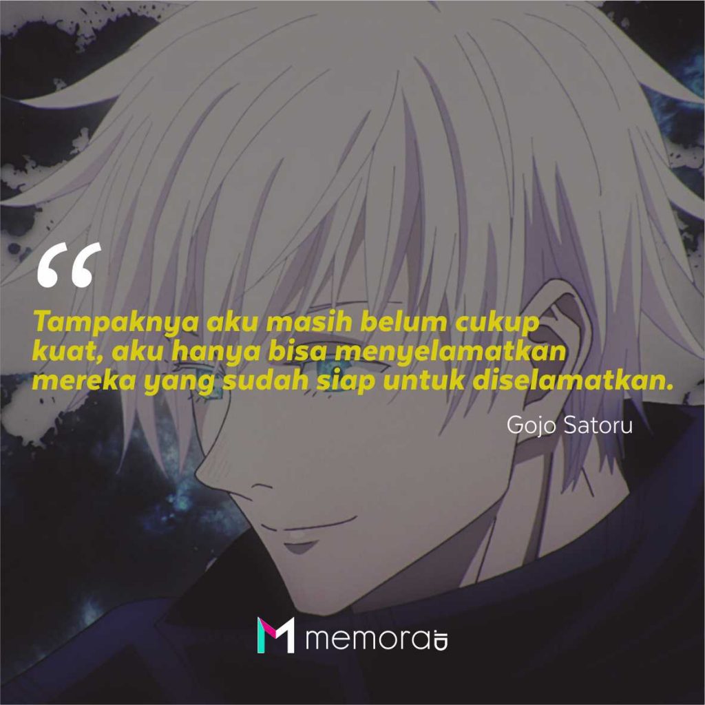 Kata-Kata Mutiara Gojo Satoru