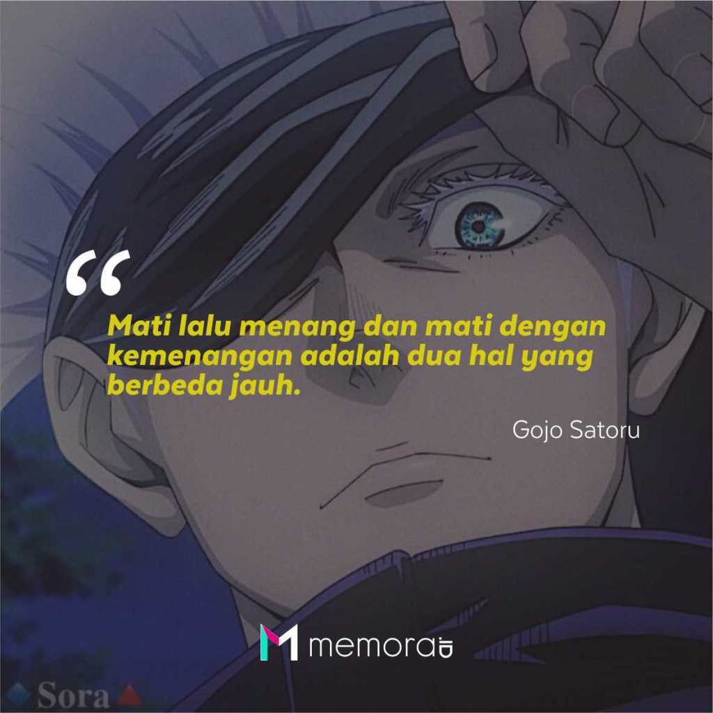 Kata-Kata Mutiara Gojo Satoru