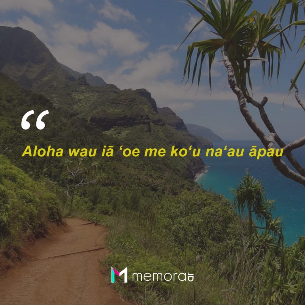 Kata-kata Cinta Romantis Bahasa Hawaii