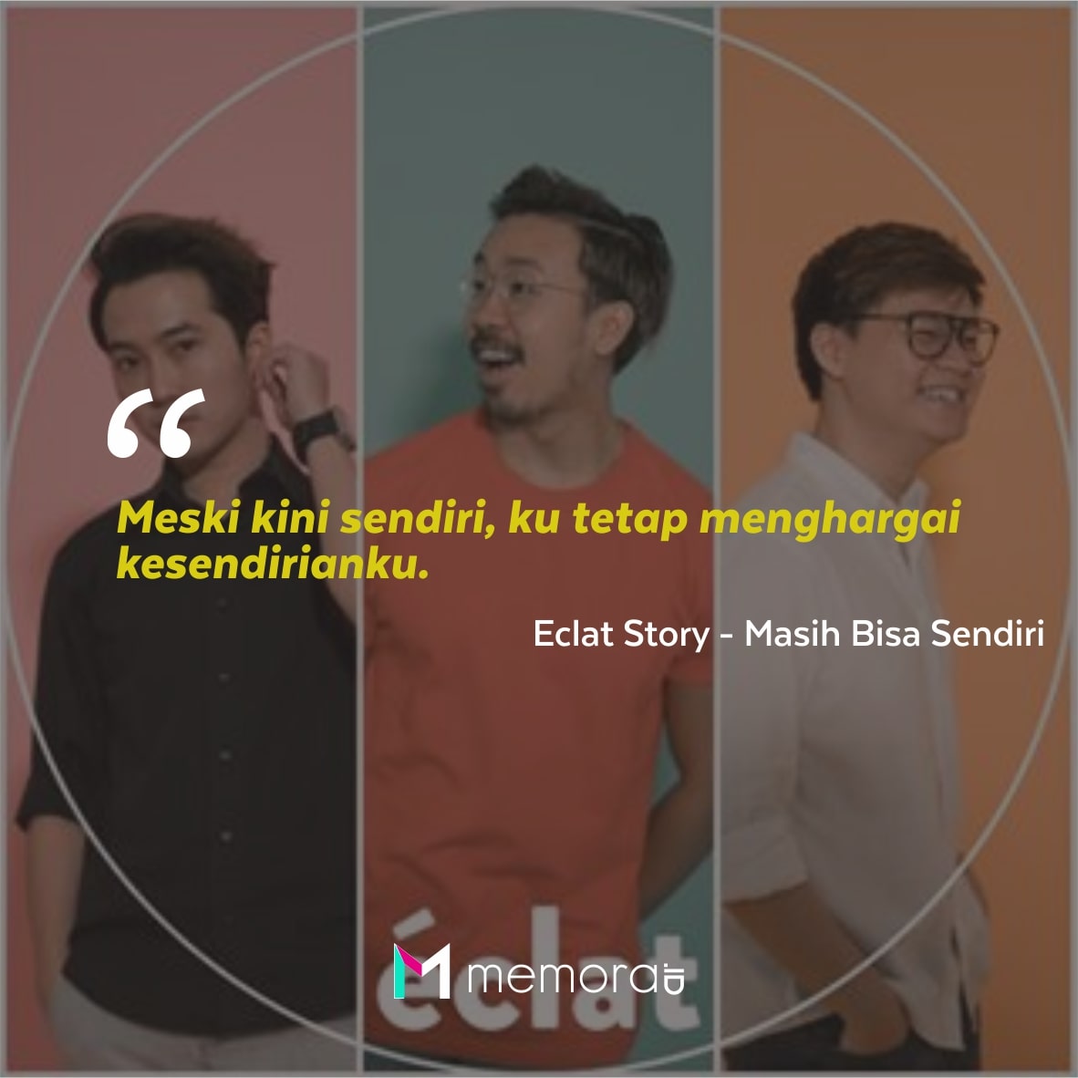 18 Kata-kata Mutiara Eclat Story dari Lirik Lagu, Bentuk Cinta