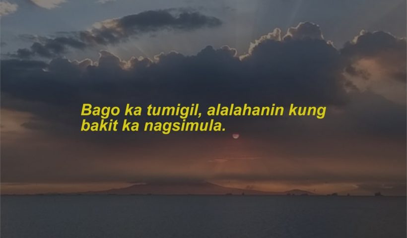 Quotes Bijak Bahasa Tagalog Filipina