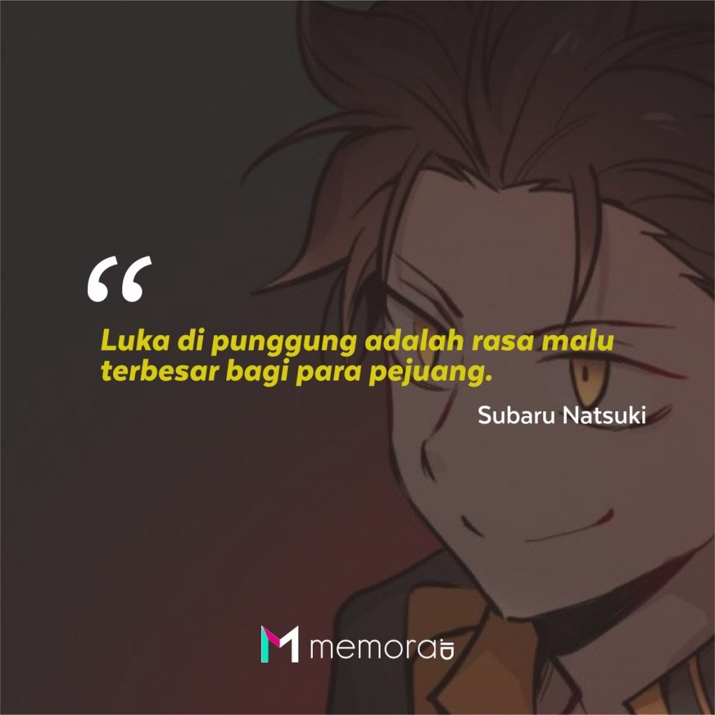 Kata-kata Mutiara Subaru Natsuki