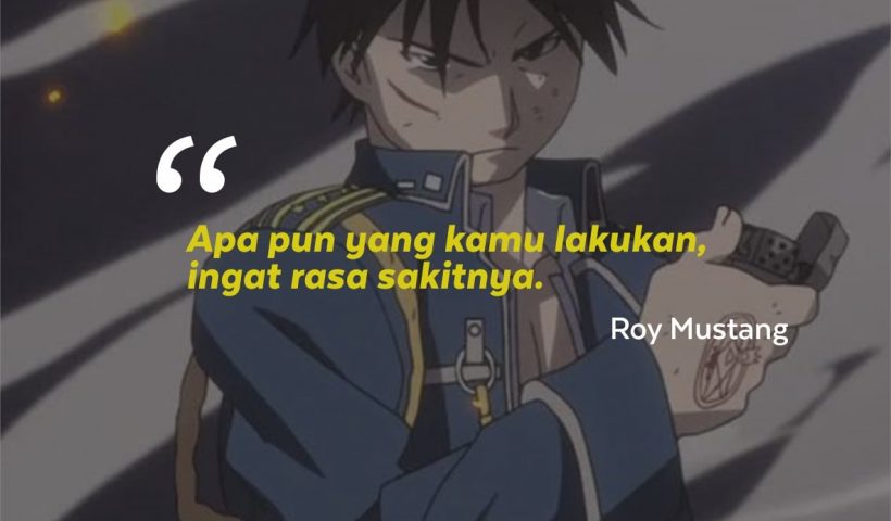Kata-Kata Mutiara Roy Mustang