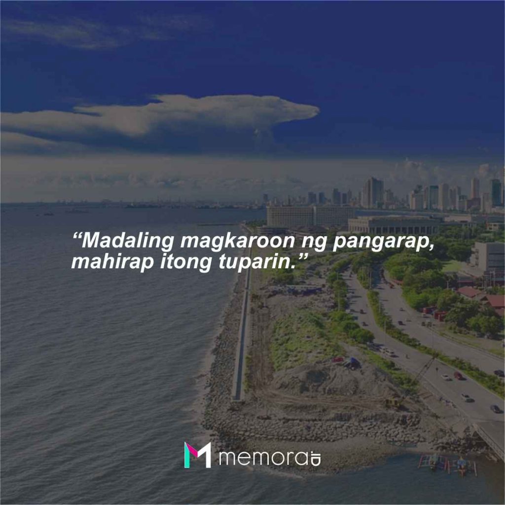 Caption, petuah dan pepatah bahasa Tagalog Filipina
