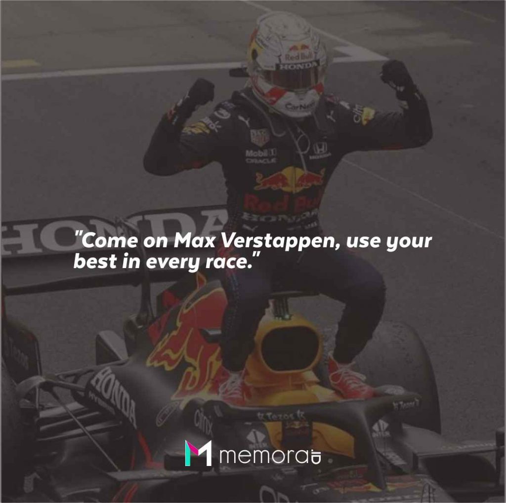 Quotes for Max Verstappen