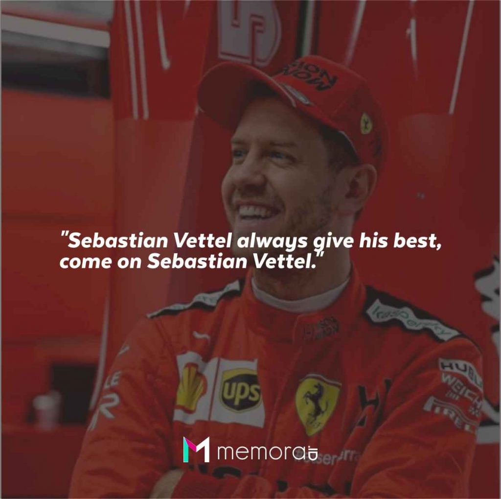 Quotes for Sebastian Vettel