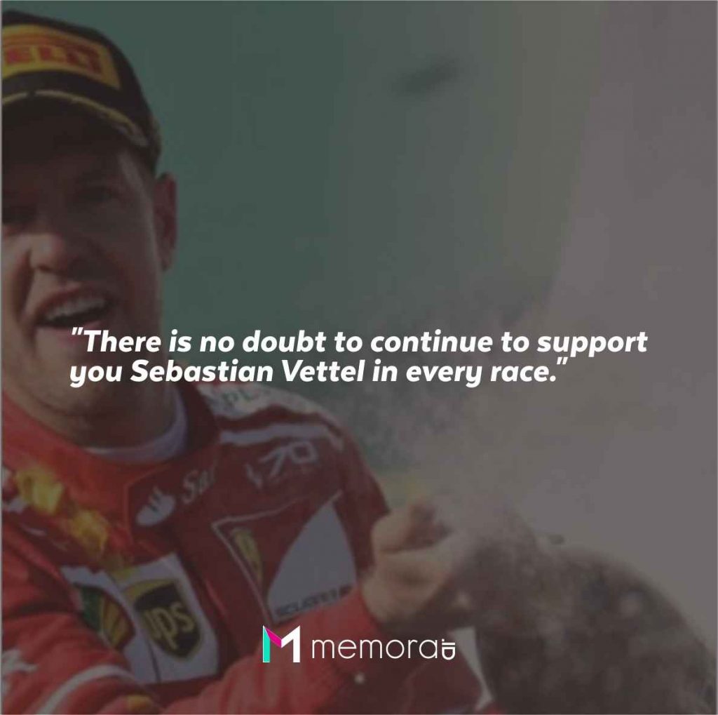 Quotes for Sebastian Vettel