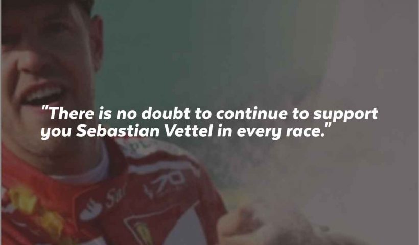 Quotes for Sebastian Vettel