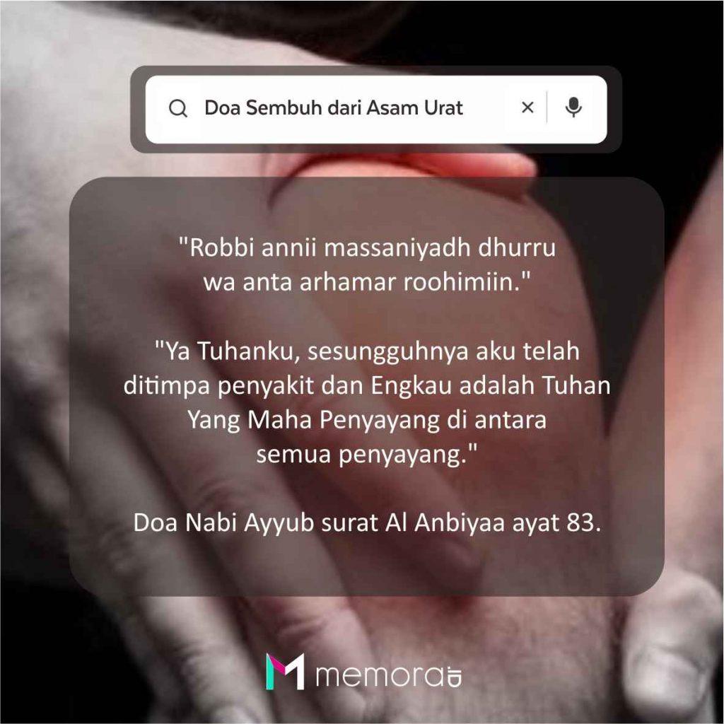 Doa Sembuh Asam Urat