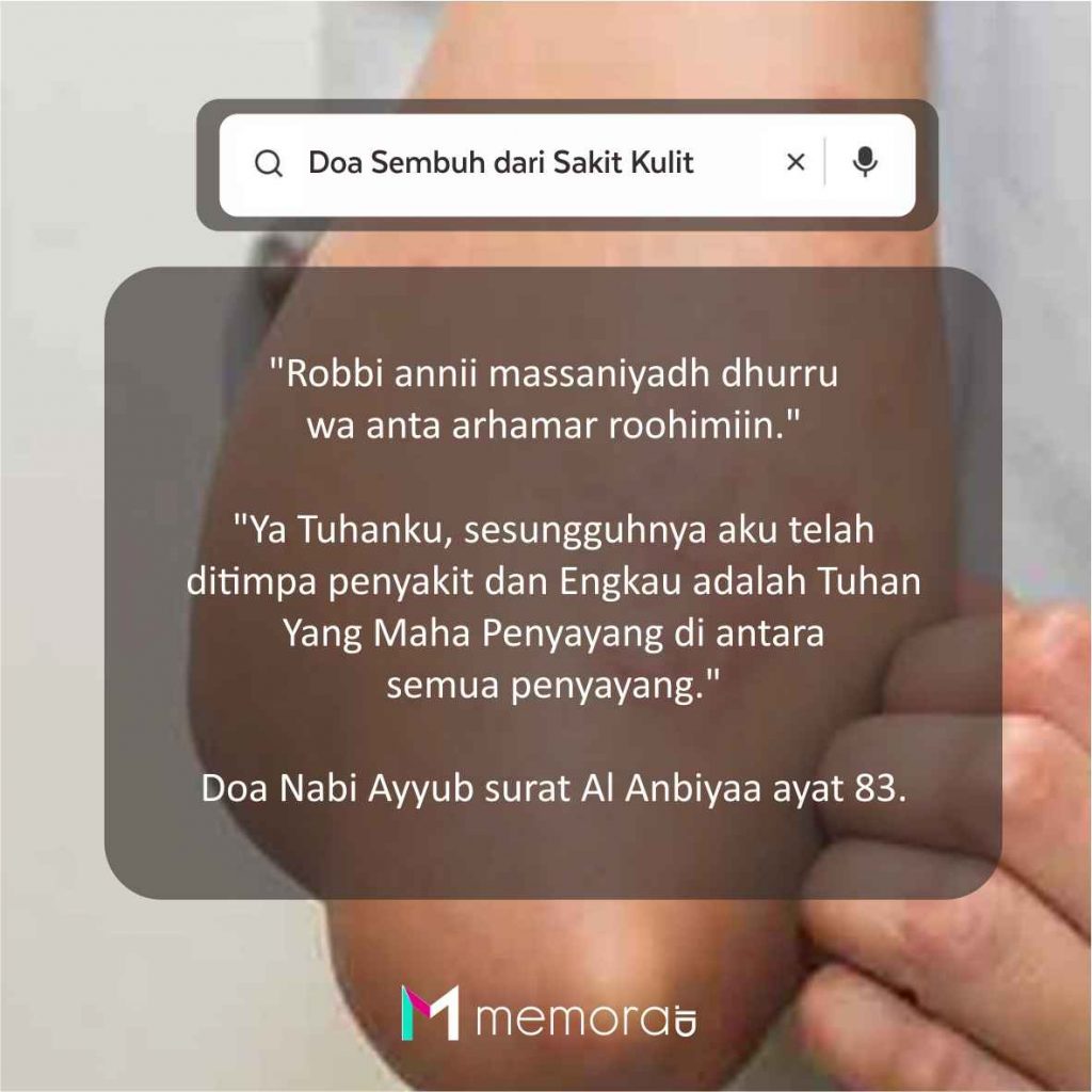 Doa sembuh dari penyakit kulit