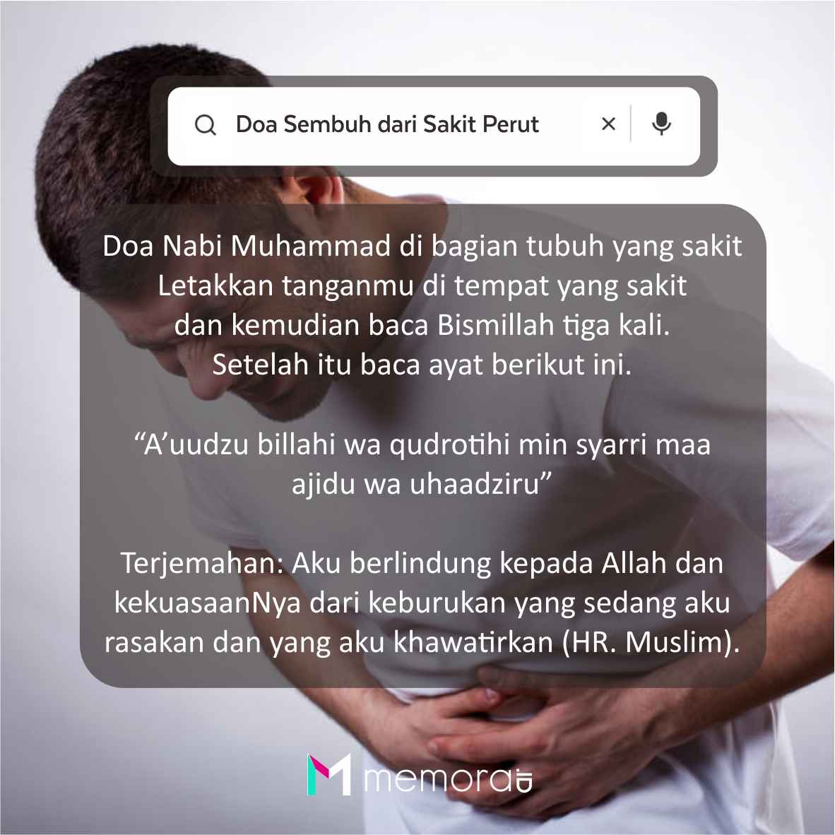 Doa Sembuh Dari Sakit Perut Berdasarkan Doa Nabi Muhammad Memora Id