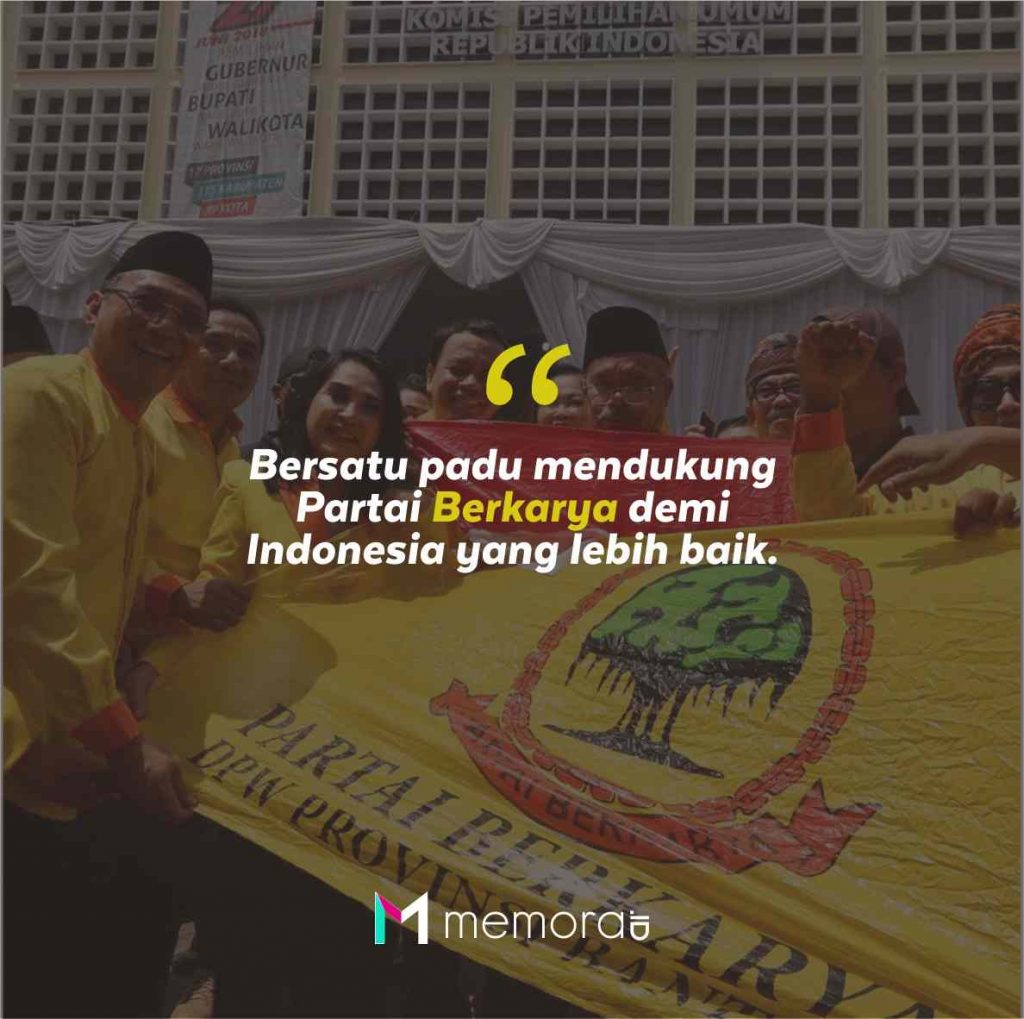 Slogan Partai Berkarya