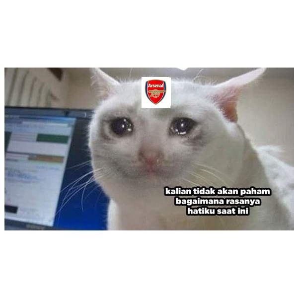 Meme Arsenal FC Kalah yang Lucu Savage
