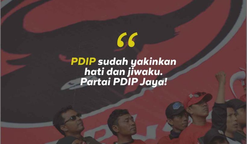 Kata-Kata Dukungan untuk Partai PDIP