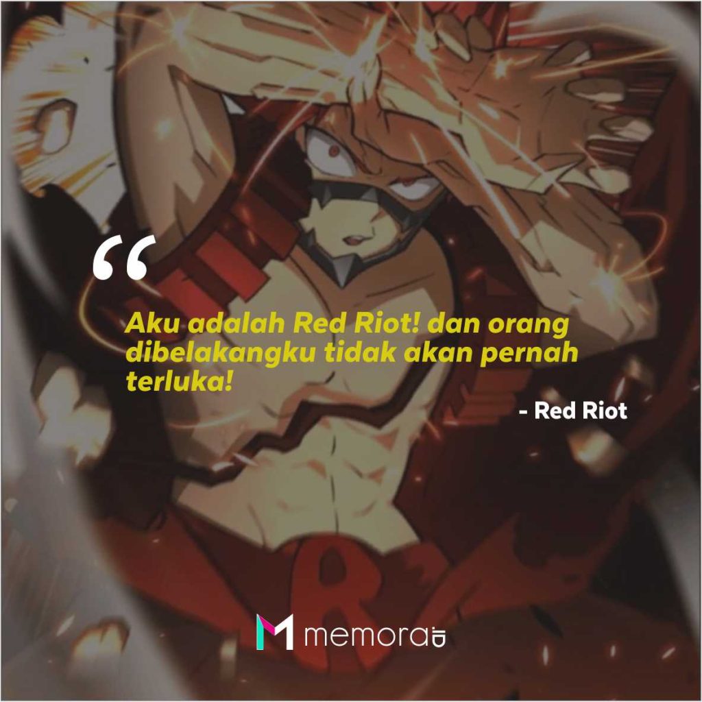 Kata-Kata Mutiara Kirishima Eijiro Red Riot