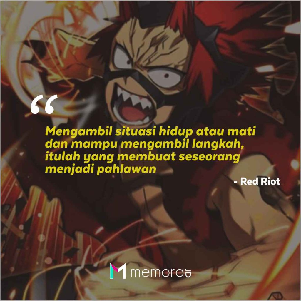 Kata-Kata Mutiara Kirishima Eijiro Red Riot