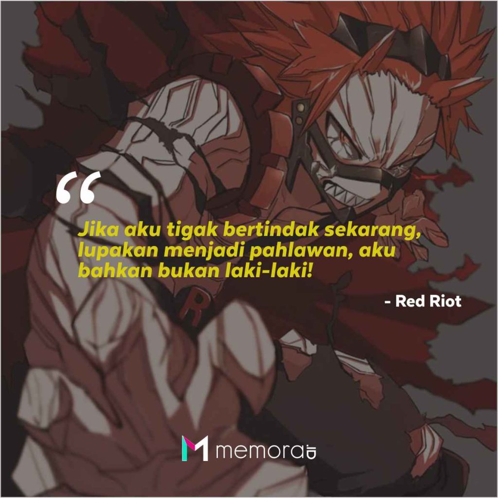 Kata-Kata Mutiara Kirishima Eijiro Red Riot