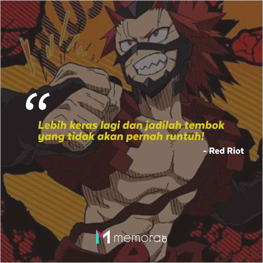 Kata-Kata Mutiara Kirishima Eijiro Red Riot