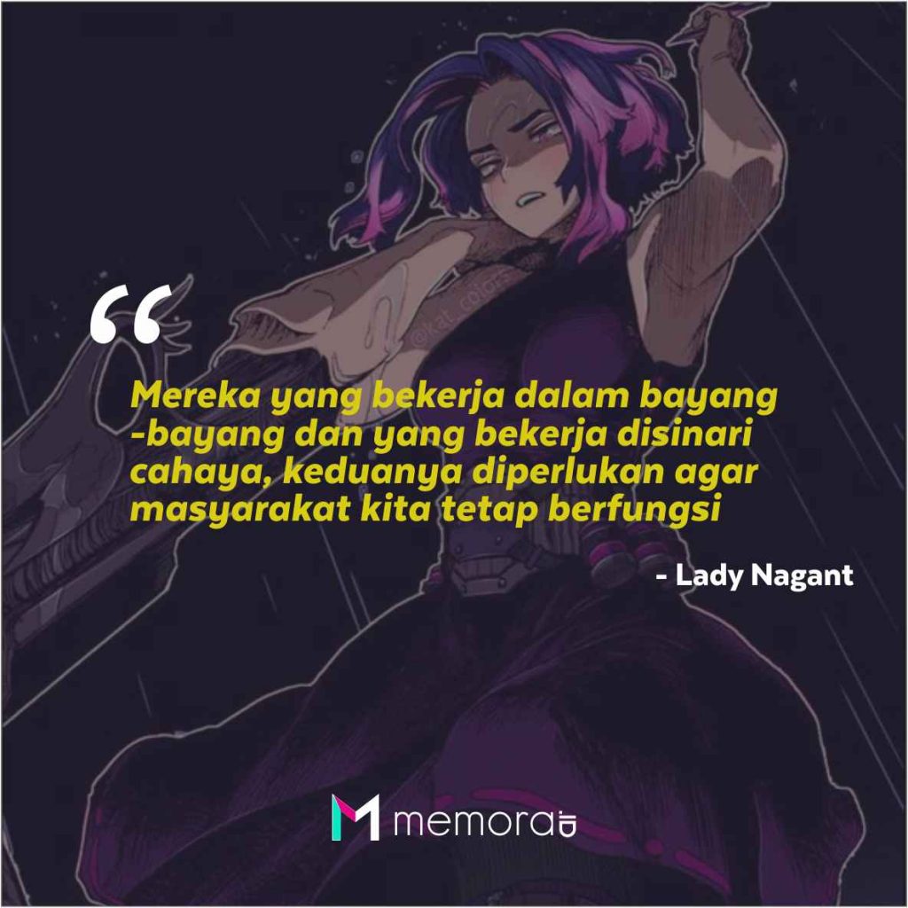 Kata-Kata Mutiara Lady Nagant