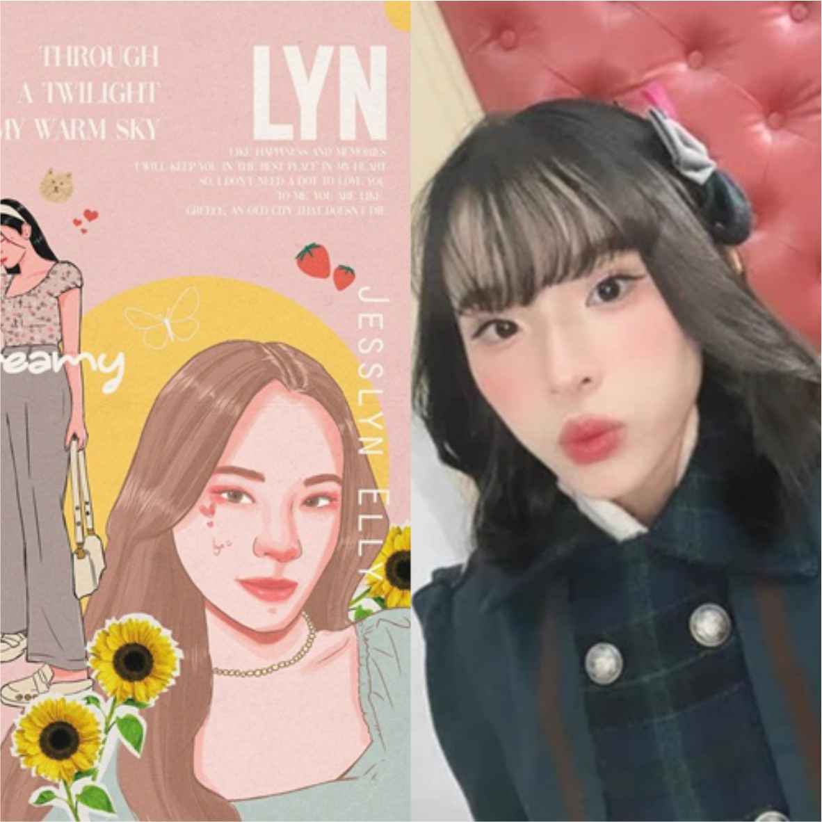 Wallpaper dan Lockscreen Aesthetic Lyn JKT48