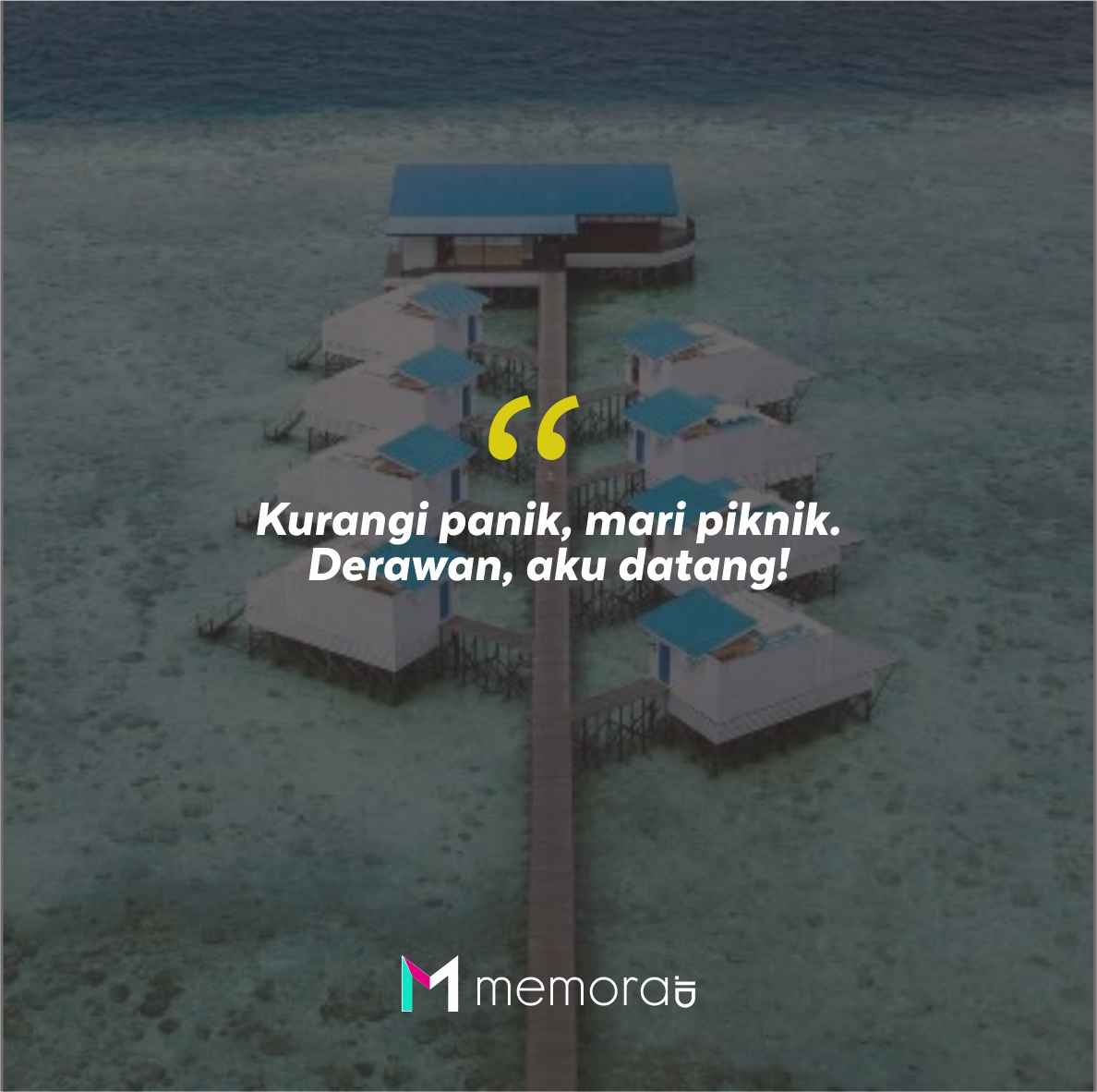 Quotes Aesthetic Tentang Derawan dan Kata-Kata Mutiara Liburan di Derawan