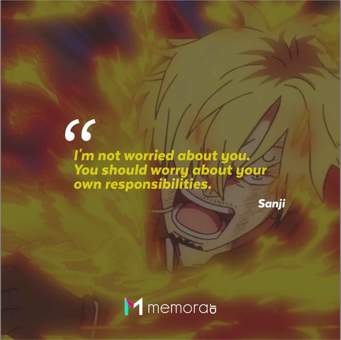21 Motivating Quotes by Vinsmoke Sanji in One Piece