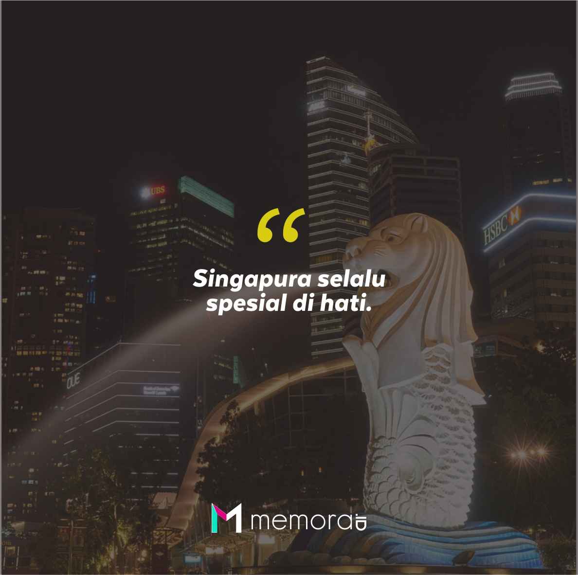 Quotes Aesthetic Tentang Singapura dan Kata-Kata Mutiara Liburan di Singapura