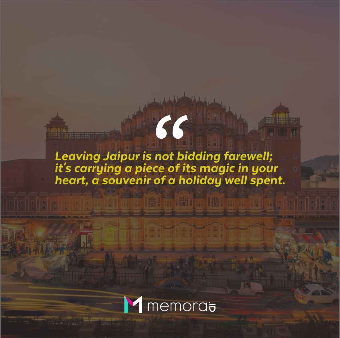 20 Quotes about Holidays in Jaipur India, The Pink City of India