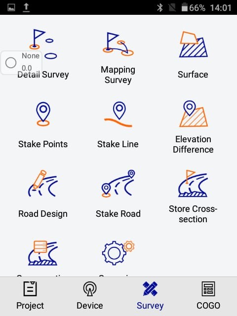 Tata cara penggunaan RTK ver Hi-Survey Road dalam penyimpanan titik koordinat
